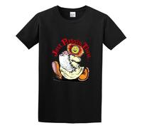 GOUDIDAO Men's Mr Natural Just Passin Thru Cotton T Shirt Black L