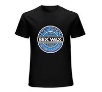 GOUDIDAO Men's Mr. Zog'S Sex Wax Hawaiian Dreams Round Neck T-Shirt Black S
