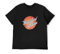 GOUDIDAO Men's Mumford & Sons Sun Script Tour 2012 Tan T-Shirts Black 3XL