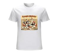 GOUDIDAO Men's New The Flamin Groovies Legend T-Shirts White L