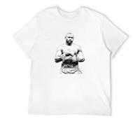 GOUDIDAO Men's Roy Jones Jr 1 T-Shirts White S