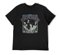 GOUDIDAO Men's Shn T_Ok T_IK Cotton Lightweight Classical Vintage Short Sleeve T-Shirts Black M