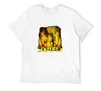 GOUDIDAO Men's Soulfly Statues 2006 Tour T-Shirts White XL