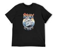 GOUDIDAO Men's Styx 77 Tour T-Shirts Black XL