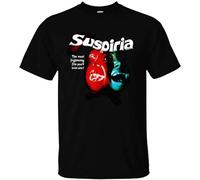 GOUDIDAO Men's Suspiria Dario Argento Retro S Horror Italian Inferno T-Shirts Black S