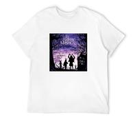 GOUDIDAO Men's The Birthday Massacre Walking with Strangers T-Shirts White XXL