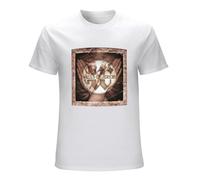 GOUDIDAO Men's Walls Jericho No One Can Save You from Yourself Shirt Round Neck Casual T-Shirts White XXL