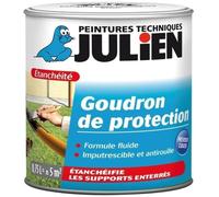 Julien Durcisseur pour plâtre – anti-humidité et étanchéité – Satin Noir 0,75 L