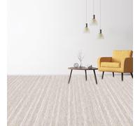 GOUER Feutre Aiguilleté 150 x 960 cm Isolation Contre Le Froid et Insonorisant Tapis Chambre Moderne pour Bureau Hôtel Centre Commercial, Blanc cassé