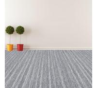 GOUER Feutre Aiguilleté 300 x 680 cm Isolation Contre Le Froid et Insonorisant Moquette Foire Stand Extra Large pour Bureau Hôtel Centre Commercial, Gris Clair