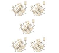 Goufride 100Pc Feutre de Laine Monté Sur Mandrin de Polissage Roues de Meulage Meules de Meulage Tête de Broyeur Polonais Montre Outil Rotatif Accessoires Attachment -1/8 Pouce Shank
