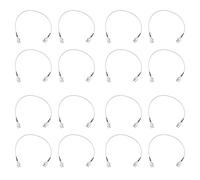 Goufride 16 Pièces Séries 3G HD SDI Câble BNC Câble 30cm 75 Ohm pour Caméras équipement Vidéo Prend en Charge HD-SDI 3G-SDI 4K 8K Câble Vidéo