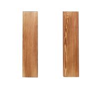 Goufride 2 Paquets Jardinière Murale en Bois à Suspendre pour Fleurs Séchées et Plantes Artificielles Vase de Poche en Bois