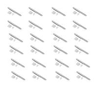 Goufride 20Pcs / Lot Adaptateur de Glissière D'Armoire Système de Fermeture En Douceur pour Tout Tiroir Une Latéral Tampon Amortisseur Coulissant
