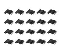 Goufride 20X Helicoptere de Remplacement Adaptateur de Casque A Fiche U - 174 / U Type A Soudure pour Casque D'Helicoptere