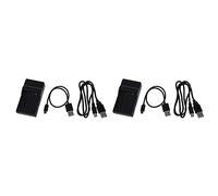 Goufride 2X Li-50B Chargeur USB de Batterie pour Appareil Photo pour Tough-8010 9010-30Mr Sp-810U