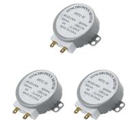 Goufride 3X AC 220-240V 50 / 60Hz 5 / 6RPM 4W Turntable Moteur Synchrone pour Four A Micro-Ondes