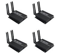 Goufride 4X Module NGFF(M.2) 4G/5G vers Adaptateur USB 3.0 avec Ventilateur de Refroidissement/Double Emplacement pour Carte SIM et Alimentation Auxiliaire