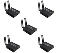 Goufride 5X Module NGFF(M.2) 4G/5G vers Adaptateur USB 3.0 avec Ventilateur de Refroidissement/Double Emplacement pour Carte SIM et Alimentation Auxiliaire