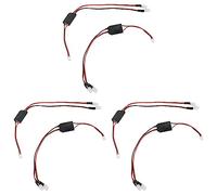 Goufride 6 Pièces Séries Phare Lumière LED pour HBX 16889 16889A 16890 16890A SG1601 SG1602 1/16 Pièces de Mise à Niveau de Voiture Télécommandée