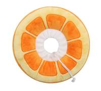 Goufride Collier de Récupération pour Mignons, Cônes pour Après Une Chirurgie pour Chatons, Orange Grand