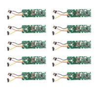 Goufride Lot de 10 plaques de charge Li-ion pour aspirateur V6 V7 21,6 V
