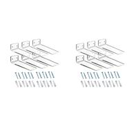 Goufride Lot de 12 étagères Flottantes en Acrylique pour Chaussures Transparentes Décor de Salle de Présentoir pour Afficher Les Chaussures et Baskets à Collectionner