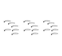 Goufride Lot de 18 Supports Muraux pour Ballons D'Affichage pour Ballons de Stockage de Ballons pour Porte-Balles pour Basket-Ball, Football, Ball, Football