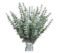 Goufride Lot de 30 Pièces Feuilles D'Eucalyptus pour Composition Florale Décoration de Table Mariage