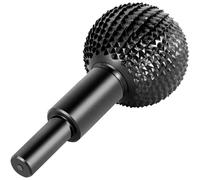 Gouge à billes pour sculpture du bois tranchante et robuste en acier à haute teneur en carbone de 40 mm, outils de sculpture sur bois, outils de fixation pour meuleuse d'angle noire