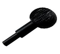 Gouge à tête de fraise rotative sphérique de 40 mm for meuleuse d'angle, outils de sculpture électriques for la sculpture et le polissage du bois, accessoire de meulage à billes(Black)