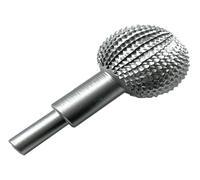 Gouge à tête de fraise rotative sphérique de 40 mm for meuleuse d'angle, outils de sculpture électriques for la sculpture et le polissage du bois, accessoire de meulage à billes(Silver)