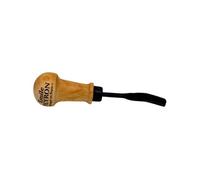 Gouge de sculpteur contre coudée 12 mm - Manche bois - - 116B