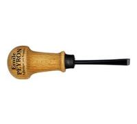 Gouge de sculpteur plate droite 10 mm - Manche bois - EMILE PEYRON - 116P Bois G