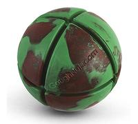 Goughnuts Balle pour Chien et Chiot Presque Indestructible - Jouet pour Les Races à Forte Mâchoire - Accessoire en Caoutchouc Naturel Plus Résistant et Plus Durable