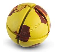 Goughnuts Balle pour Chien et Chiot Presque Indestructible - Jouet pour Les Races à Forte Mâchoire - Accessoire en Caoutchouc Naturel Plus Résistant et Plus Durable