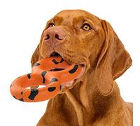 Goughnuts Jouet Indestructible pour Chien et Chiot - Accessoire Résistant à Tirer pour Les Races à Forte Mâchoire - Médium - Orange