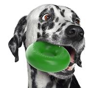 Goughnuts Jouet Indestructible pour Chien et Chiot - Accessoire Résistant en Anneau pour Les Races à Forte Mâchoire - Médium - Vert