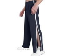 GOUJIAN Pantalon De Rééducation pour Homme De Sport Post-opératoire À Ouverture Totale Jogging À Zips Latéraux De Chirurgie S-3XL Jogger Pants(Blue C,3XL)
