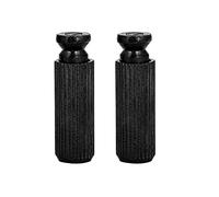 Goujon D'ancrage de Trémolo, 2 Goujons de Pont de Trémolo de Guitare électrique Réglables de 8 Mm pour Floyd Rose (Noir)