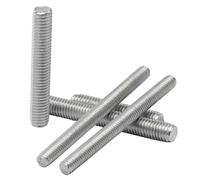 Goujon de barre tige filetée complète, à vis gauche M4 M24, longueur 250mm, tiges filetées en acier inoxydable 304 5 pièces(M10x1.5x250)