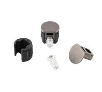 Goujon de fixation pour étagère en métal, Goupille de Support d'étagère en alliage Zinc, accessoires quincaillerie meubles for armoire, 10 pièces(Type19)