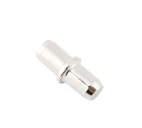 Goujon de fixation pour étagère en métal, Goupille de Support d'étagère en alliage Zinc, accessoires quincaillerie meubles for armoire, 10 pièces(Type6)