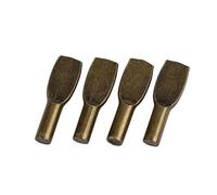 Goujon de fixation pour étagère en métal, Goupilles de Support d'étagère, 30 pièces, raquette en métal multicolore 6mm diamètre(Color of Bronze)