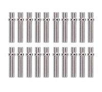 Goujon De Roue M12X1.25,Conversion De Goujone Roue Étendus,20 Goujone Conversion De Roue Étend58 Mm De Lueur 41 Mm Boulons À Tige Vis À Goujon En Acier Forgé À Froid Pour ures(M12X1.25 To M12X1.5)