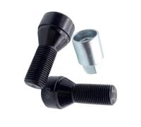 Goujon De Roue Pour BMW 1 3 5 7 Série X1 X3 X5 X6 Cosse | 1 ensemble Vis pneu M14x1,5 boulons verrouillage roue cosse moyeu vis à écrou avec clé jeux de douilles outils