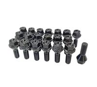 Goujon De Roue Pour BMW1 2 3 4 5 6 7 8 X1 X2 X3 X4 | Cosse roue pour écrous de boulon tête hexagonale 17mm conique à 60 degrés(20PCS,M14X1.25)
