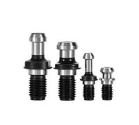 Goujon de Traction Outil de support de clou de traction de haute précision, trou traversant, support BT30 BT40 BT50, bouton fixe(BT40-60degree,20CRMNTI HOLE_5 PCS)