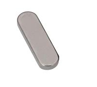 Goujon en acier inoxydable, Clés rectangulaires carrées de Type parallèle en acier inoxydable 304, extrémités rondes d'arbre d'entraînement de cheville