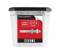 25 goujons d'ancrage acier zingué - M10x95mm - SCELL-IT - EX-92051110095